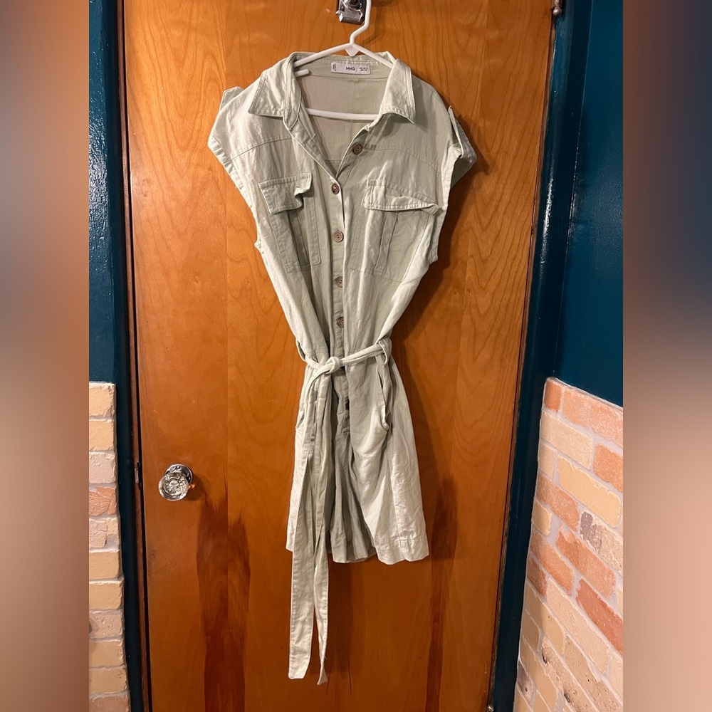 Mango Bow Short Jumpsuit - Picture 5 of 5